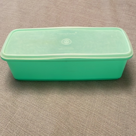 Vintage Green Tupperware 3 pcs. Vegetable Crisper Keeper Retro Mid Century - Picture 9 of 10